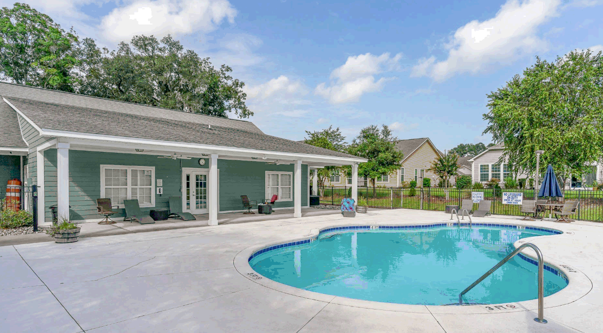 Rivers Edge Plantation new home community in Conway has a community pool.